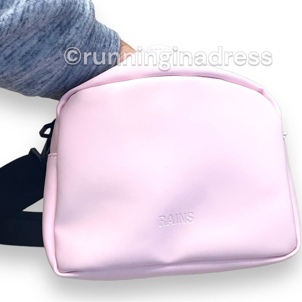 NWT Rains Box Bag In Color Candy Pink Crossbody W3 - Picture 10 of 16